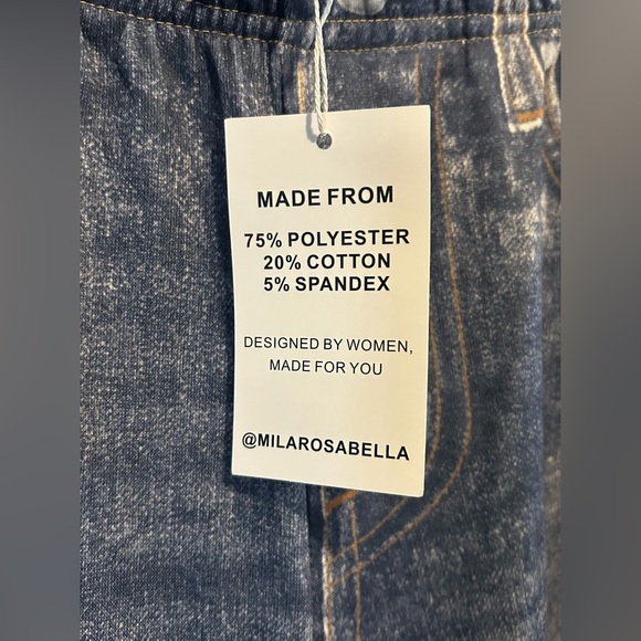 Mila Rosabella Sweatpant Jeans, Large - Picture 11 of 12